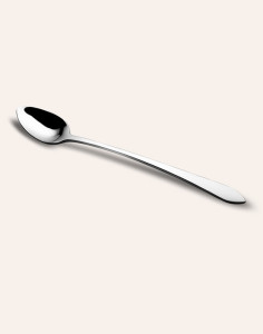 STERLING SILVER LONG HANDLE FEEDING SPOON