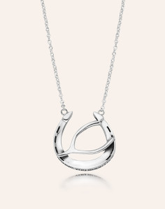 WISHING YOU GOOD LUCK LARGE PENDANT NECKLACE