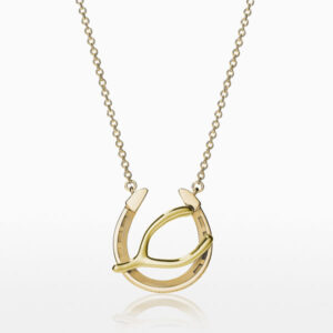 LIMITED-EDITION 14k Derby Gold® Wishing You Good Luck® Necklace